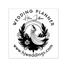 Modern Motif Logo Wedding Planner セルフインキングスタンプ