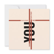 Modern Motivational Event Invitation Card | セミナー