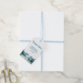 Modern Mountain Grad Party ギフトタグ (より糸付き)