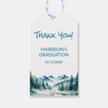 Modern Mountain Grad Party