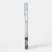 Modern Mountain Peak Monogram iPhoneケース (左側面)