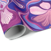 Modern multicolor classic floral pattern design   ラッピングペーパー (ロールコーナー)