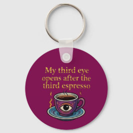 Modern Mystic Coffee Art My third eye collection キーホルダー