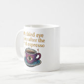 Modern Mystic Coffee Art My third eye collection コーヒーマグカップ (正面左)
