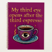 Modern Mystic Coffee Art My third eye collection プランナー手帳 (正面)
