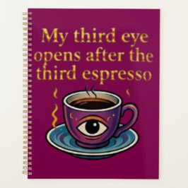 Modern Mystic Coffee Art My third eye collection プランナー手帳
