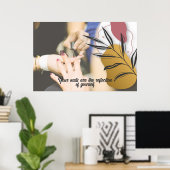 Modern Nail Salon Wall Print ポスター (ホームオフィス)