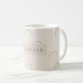 Modern Name Mug コーヒーマグカップ (正面右)