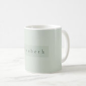 Modern Name Mug  コーヒーマグカップ (正面右)
