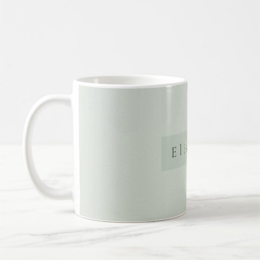 Modern Name Mug コーヒーマグカップ (左)