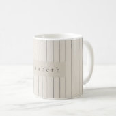 Modern Name Mug コーヒーマグカップ (正面右)