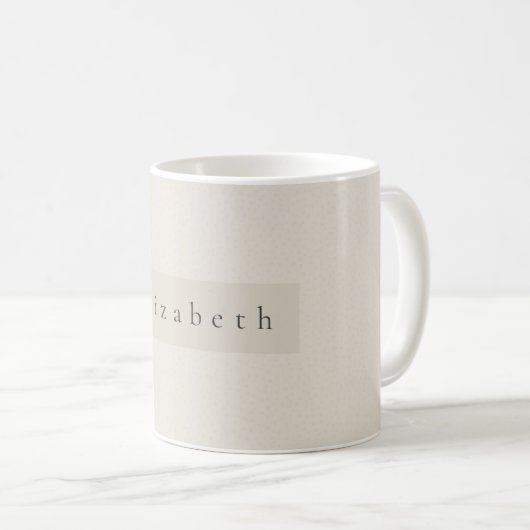 Modern Name Mug  コーヒーマグカップ (正面右)