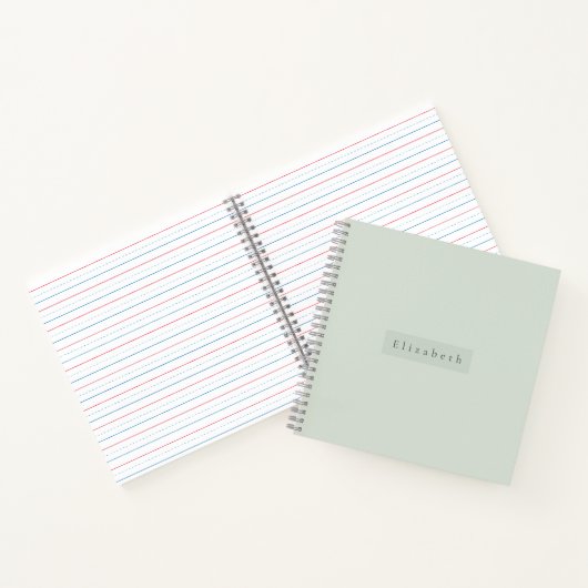 Modern Name  Notebook ノートブック (内部)