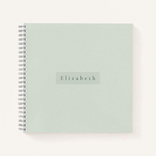 Modern Name  Notebook ノートブック (正面)