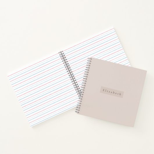 Modern Name Notebook ノートブック (内部)