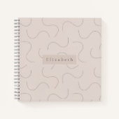 Modern Name Notebook ノートブック (正面)