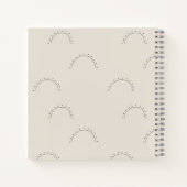 Modern Name Notebook  ノートブック (裏面)