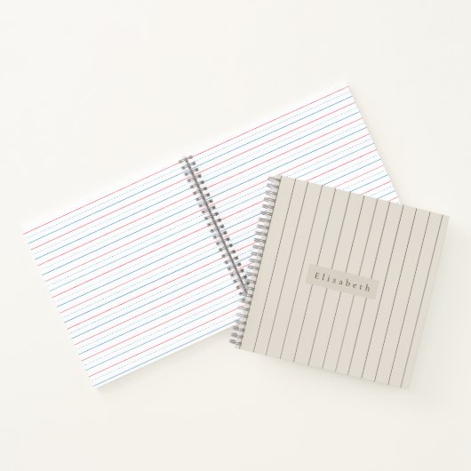 Modern Name Notebook  ノートブック (内部)
