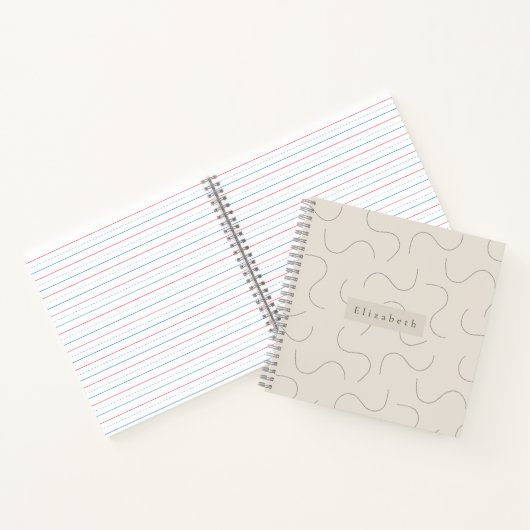 Modern Name Notebook  ノートブック (内部)