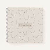 Modern Name Notebook  ノートブック (正面)