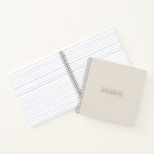 Modern Name Notebook  ノートブック (内部)