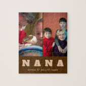 Modern NANA Puzzle with Grandkids’ Photos ジグソーパズル (縦)