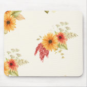 Modern Nature Floral Photo  マウスパッド (正面)