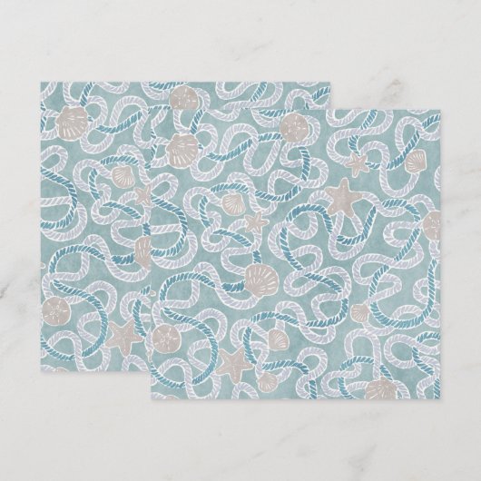 Modern Nautical Card (正面/裏面)