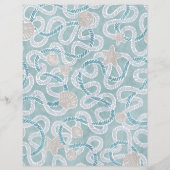 Modern Nautical Scrapbook Paper (正面)