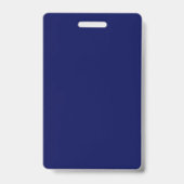 Modern Navy Gold Geometric Building バッジ (裏面)