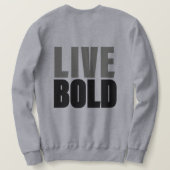 Modern Neon Green Typography T-Shirt スウェットシャツ (デザイン裏面)