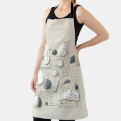 Modern Neutral Geometry エプロン (インサイチュ)