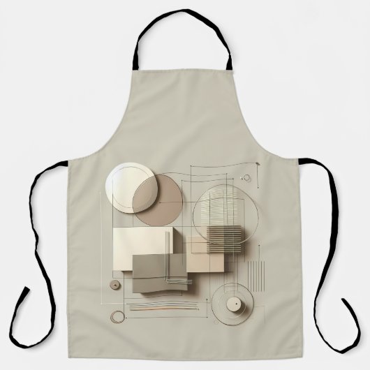 Modern Neutral Geometry  エプロン (正面)