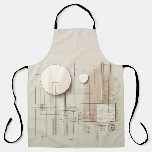 Modern Neutral Geometry  エプロン (正面)