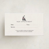 Modern Neutral Pet Sitter Appointment | Editable 予約カード