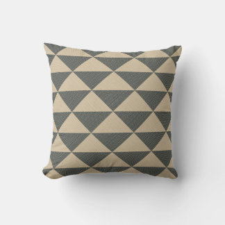 Modern Neutral Scandinavian Pattern Throw Pillow クッション