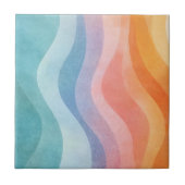 Modern Neutral Wave • Minimalist Deco • Trendy タイル (正面)