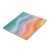 Modern Neutral Wave • Minimalist Deco • Trendy タイル (側面)