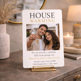 Modern New Home Invitation 招待状