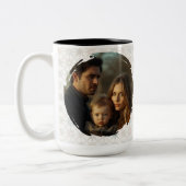 Modern New Year Resolutions Checklist Personalized ツートーンマグカップ (左)