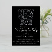 Modern New Year's Eve Party  箔シーズンカード (立ち正面)