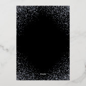 Modern New Year's Eve Party  箔シーズンカード (裏面)