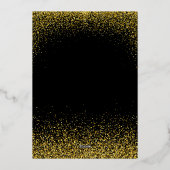 Modern New Year's Eve Party  箔シーズンカード (裏面)