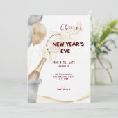 Modern New Year's Eve Party Celebration 2026 招待状 (スタンド正面)