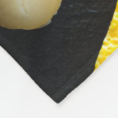 Modern Nigiri Harmony – Slate Sushi Fleece Blanket フリースブランケット (角)