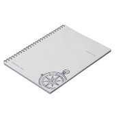 Modern Nocturnal Scholar Aesthetic ノートブック (左側)