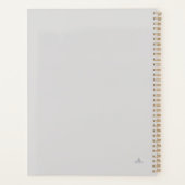 Modern Nocturnal Scholar Aesthetic/Night lamp プランナー手帳 (裏面)