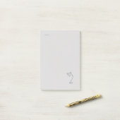 Modern Nocturnal Scholar Aesthetic/Night Lamp ポストイット (デスク上)