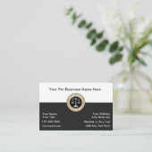 Modern Notary Public New Business Cards 名刺 (スタンド正面)