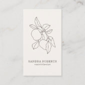 Modern  nutritionist Business Card 名刺 (正面)